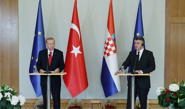 Türkiye ile Hırvatistan arasında 3 anlaşma imzalandı