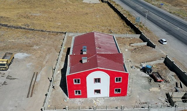 Van Büyükşehir'den Çaldıran'a yeni itfaiye binası