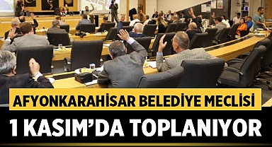 Afyonkarahisar Belediye Meclisi toplanıyor!