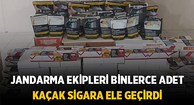 Afyonkarahisar'da binlerce adet kaçak sigara ele geçirildi!