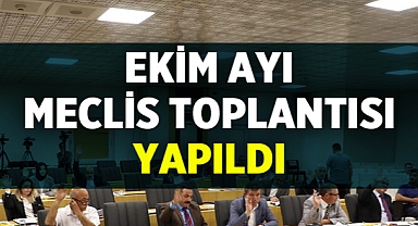 Afyonkarahisar'da Ekim ayı Meclis toplantısı yapıldı