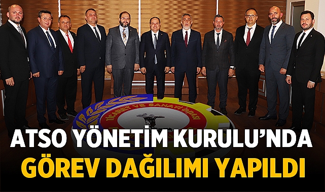 Afyonkarahisar Ticaret ve Sanayi Odasında görev dağılımı yapıldı