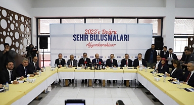 Bakan Vedat Bilgin Afyonkarahisar'da gündemi değerlendirdi