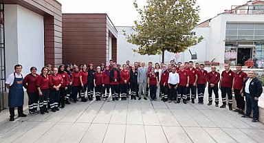 Başkan Zolan, Evde Bakım ve Sağlık Merkezi personeli ile buluştu