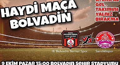 Belediye Bolvadin Termalspor - Sandıklıspor karşı karşıya geliyor