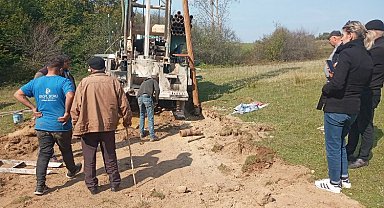 Bilecik'te taşıma su ile ihtiyacı karşılanan köye sondaj