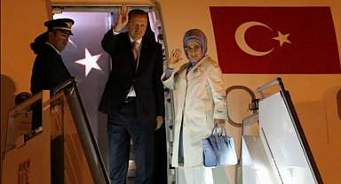 Cumhurbaşkanı Erdoğan, yurda döndü