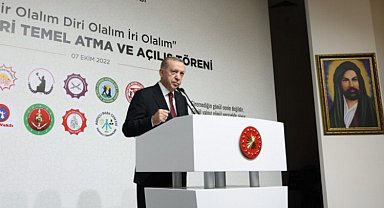 Cumhurbaşkanı Erdoğan'dan Cemevlerine İstanbul'dan toplu temel