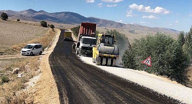 Eskişehir kırsal yollarına neşter