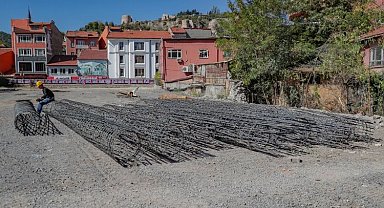 Kütahya'da 30 Ağustos İş Merkezi'ne ilk kazma