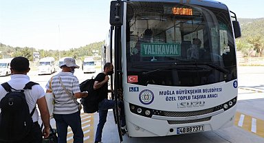 Muğla Bodrum'da 6 ayda 6 milyon yolcu taşındı