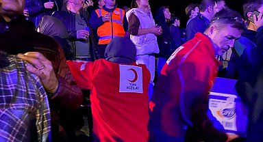 Türk Kızılayı'ndan Amasra mesaisi