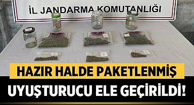 Afyonkarahisar'da hazır halde uyuşturucu ele geçirildi