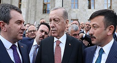 Bergama Belediye Başkanı Hakan Koştu, Cumhurbaşkanı Recep Tayyip Erdoğan ile görüştü