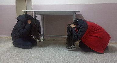 Bilecik Pazaryeri'nde 'çök-kapan-tutun' tatbikatı