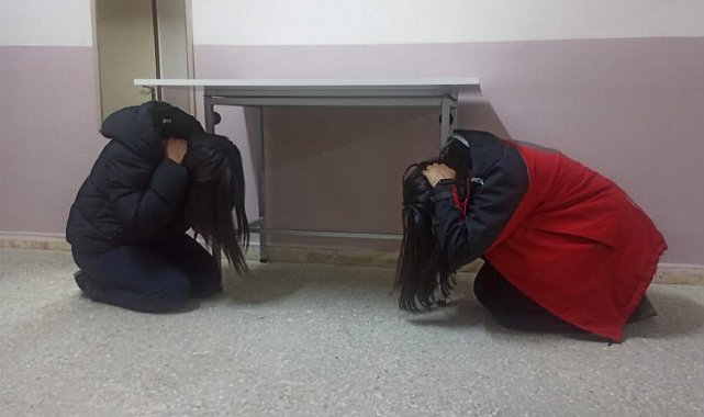 Bilecik Pazaryeri'nde 'çök-kapan-tutun' tatbikatı