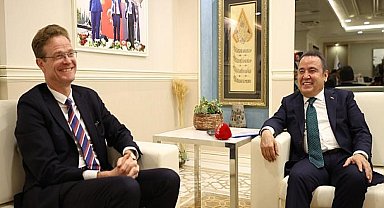 Büyükelçi Nikolaus Meyer-Landrut’dan Başkan Böcek’e ziyaret