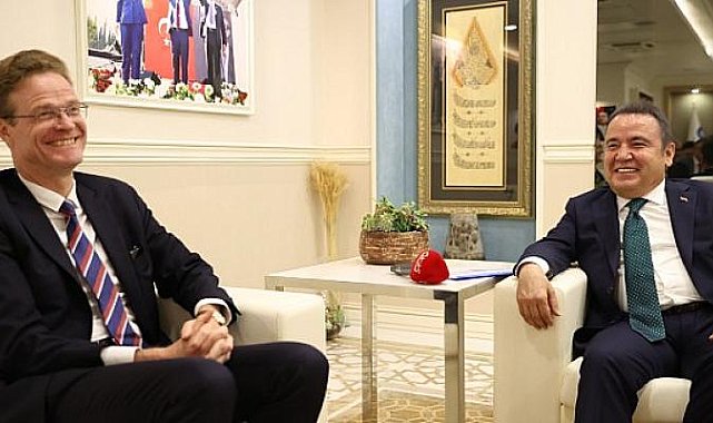 Büyükelçi Nikolaus Meyer-Landrut’dan Başkan Böcek’e ziyaret