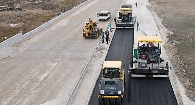 Çorum'da Akpınar Caddesi yenileniyor