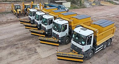 Fen İşleri'ne 5 adet yeni kamyon