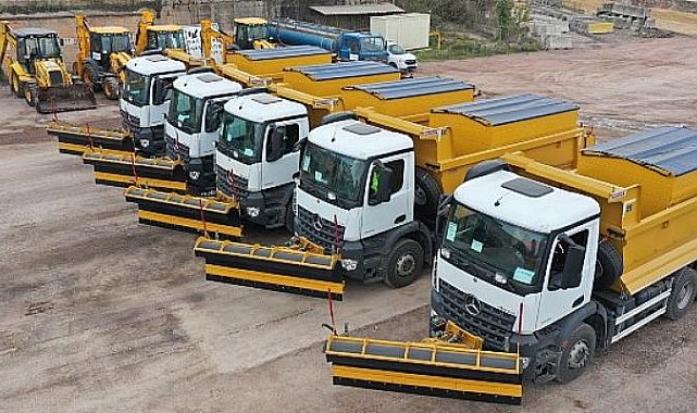 Fen İşleri'ne 5 adet yeni kamyon
