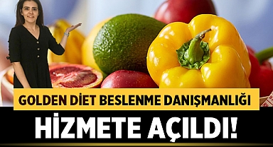 Golden Diet Beslenme Danışmanlığı Hizmete Açıldı