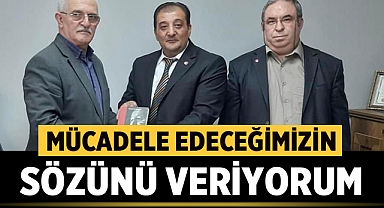 Hamza Gümüşkanat: Mücadele edeceğimizin sözünü veriyorum