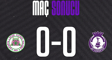 Isparta 32 Spor 0-0 Hes İlaç Afyonspor
