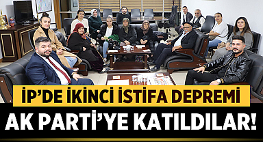 İyi Parti'de ikinci istifa depremi: Ak Parti'ye katıldılar!