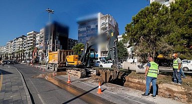 İZSU, Karşıyaka'da taşkınların önüne geçiyor