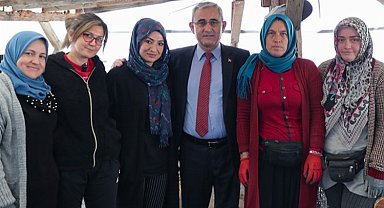 Kütahya'da Başkan Işık'tan sera alanlarına inceleme