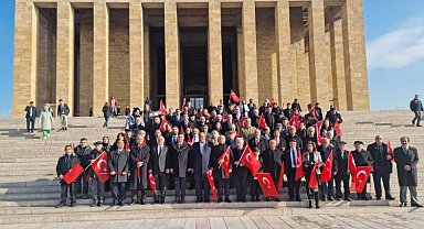 35. yılını kutlayan MESAM Ata'nın huzurunda