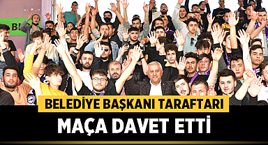 Afyonkarahisar Belediye Başkanı taraftarı maça davet etti