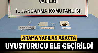 Afyonkarahisar'da durdurulan bir araçta uyuşturucu ele geçirildi