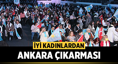 Afyonkarahisar'dan 800 İYİ kadın Büyük Kadın Buluşmasına Ankara'ya gitti