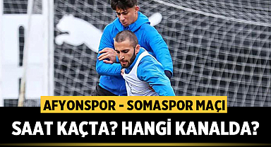 Afyonspor - Somaspor maçı saat kaçta? Hangi kanalda?