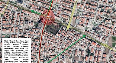 Balıkesir Rüzgar Caddesi'nde geçici düzenleme