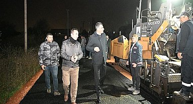 Başkan Kocaman Gece-Gündüz Sahada