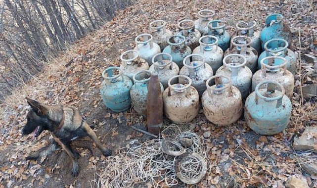Bingöl'de toprağa gömülü bulunan EYP imha edildi