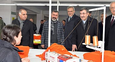 Bingöl'de üretim Sancak'ı dalgalanıyor