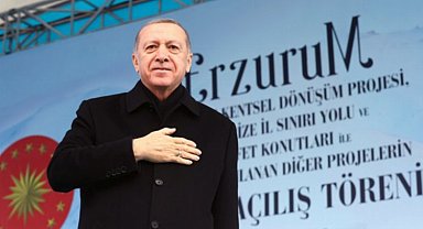 Cumhurbaşkanı Erdoğan'dan 'Erzurum' paylaşımı