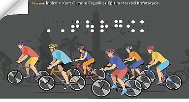 İzmir'de görme engelliler için pedal çevrilecek