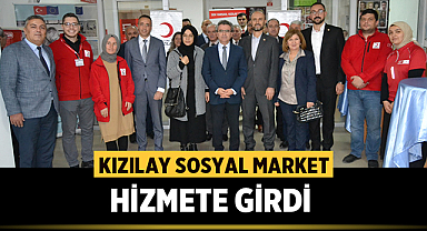 Kızılay Afyonkarahisar Şubesi tarafından Sosyal Market açıldı.