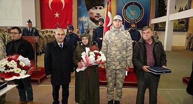 Kütahya'da yemin töreni 'Işık'la aydınlandı