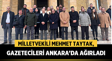 Milletvekili Mehmet Taytak, Afyonkarahisarlı Gazetecileri Ankara'da misafir etti