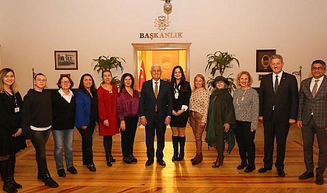 Üreten Kadınlardan Başkan Gürün’e Ziyaret