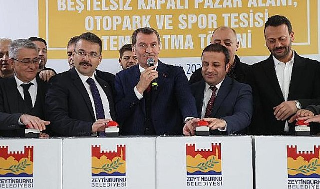 Zeytinburnu’na Yeni 20 Bin Metrekarelik Kapalı Pazar Alanı, Otopark ve Spor Tesisi