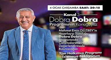 Afyonkarahisar Belediye Başkanı Dobra Dobra programına konuk oluyor