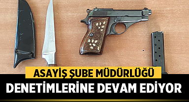 Afyonkarahisar'da Asayiş denetimleri devam ediyor