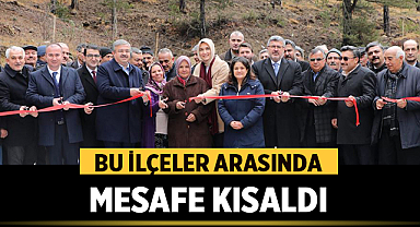 Afyonkarahisar'da bu ilçeler arasında mesafe kısaldı